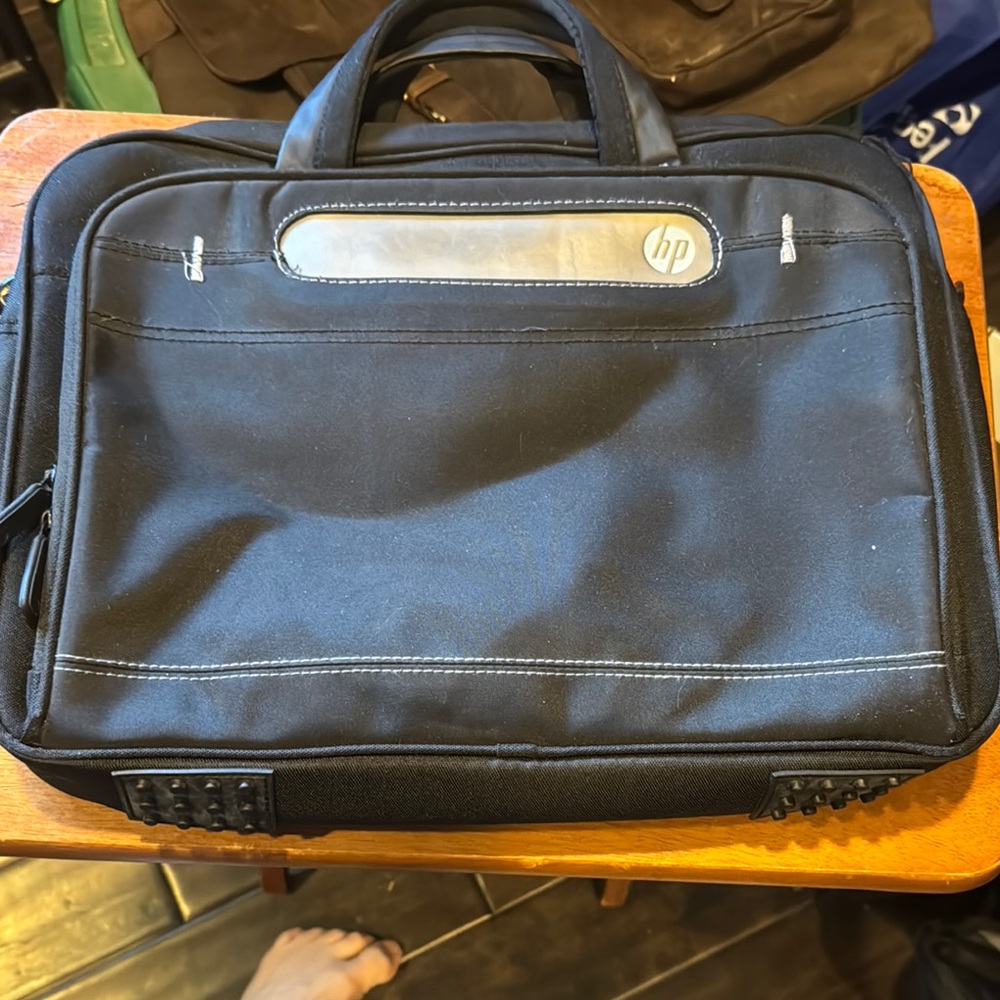 HP Black Professional Laptop Bag with Top Handles (Effectively New without Tags)
